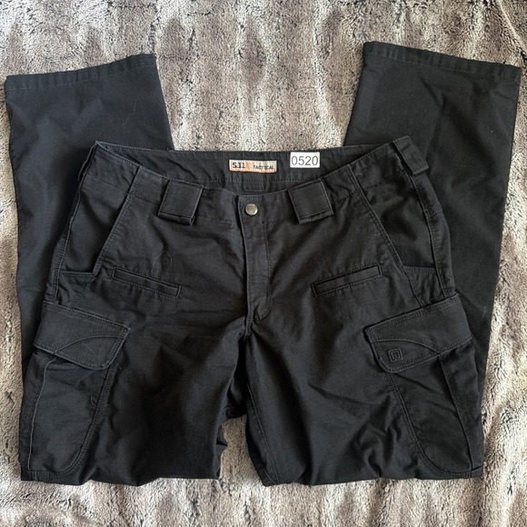 5.11 Tactical Pants - 511 5.11 Tactical Cargo EMS Law Enforcement Pants Woman's Size 14 Regular Black